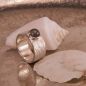 Preview: Breiter Ring mit Mondstein grau